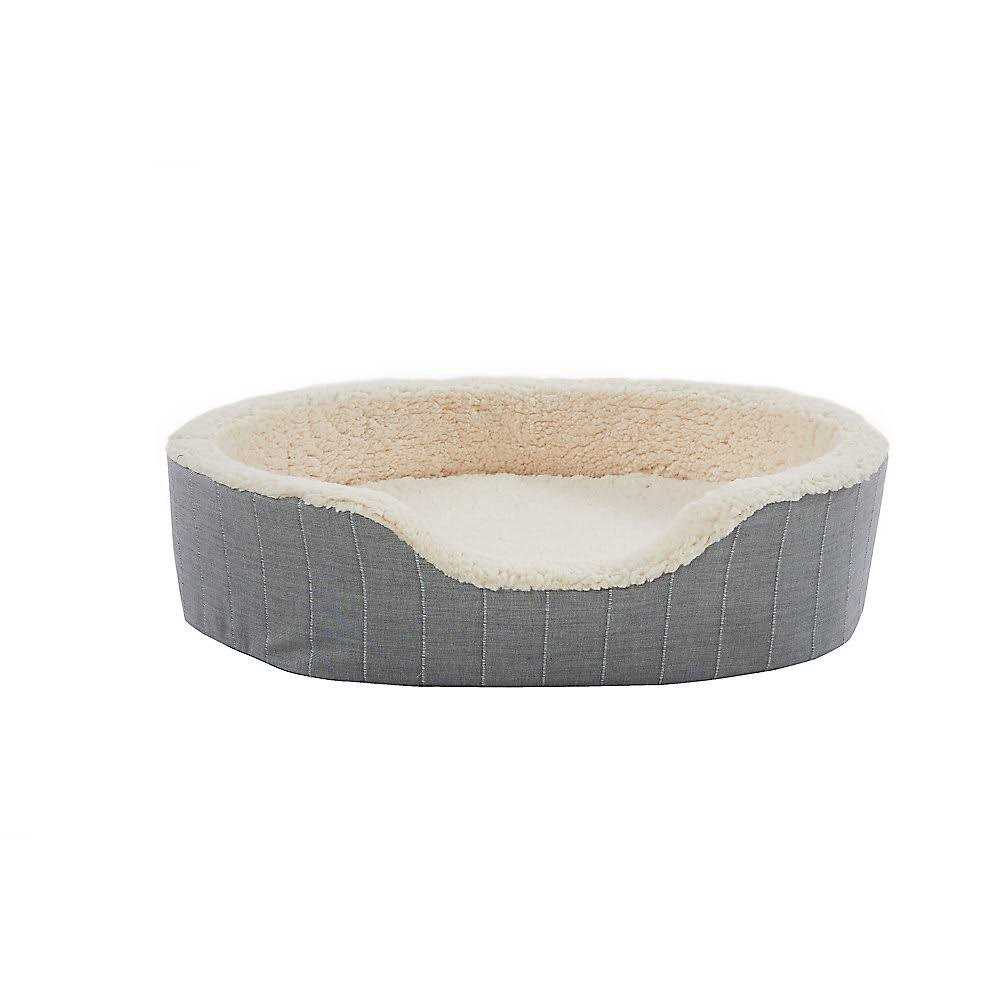 Top Paw Orthopedic Cuddler Striped Dog Bed - Pet Supplies online store