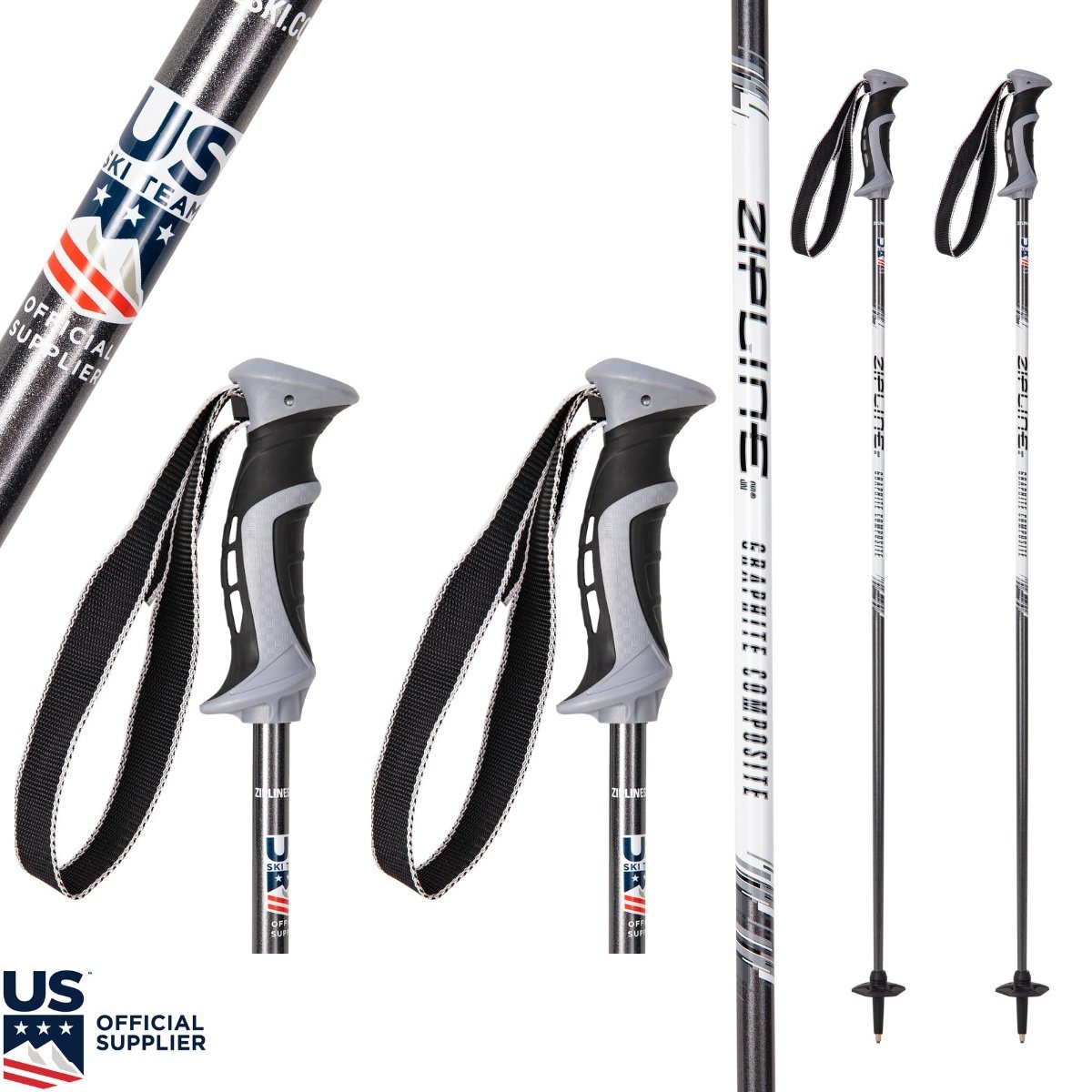 Lollipop 14.0 Graphite Composite Ski Poles