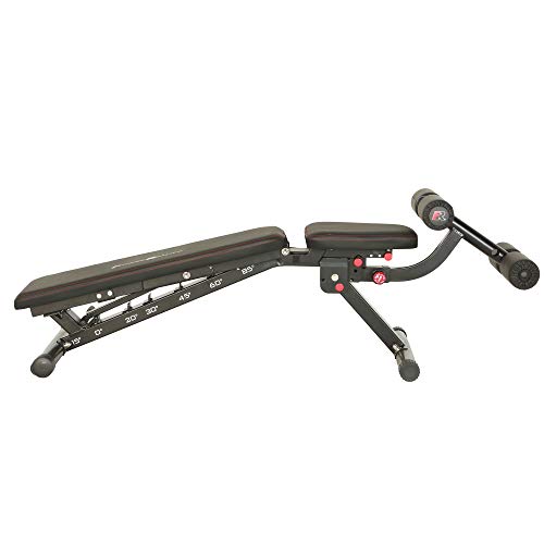 Fitness Reality 2000 Super Max XL - Adjustable Weight Bench - Bench Press and Workout Bench for Incline Decline Strength Training