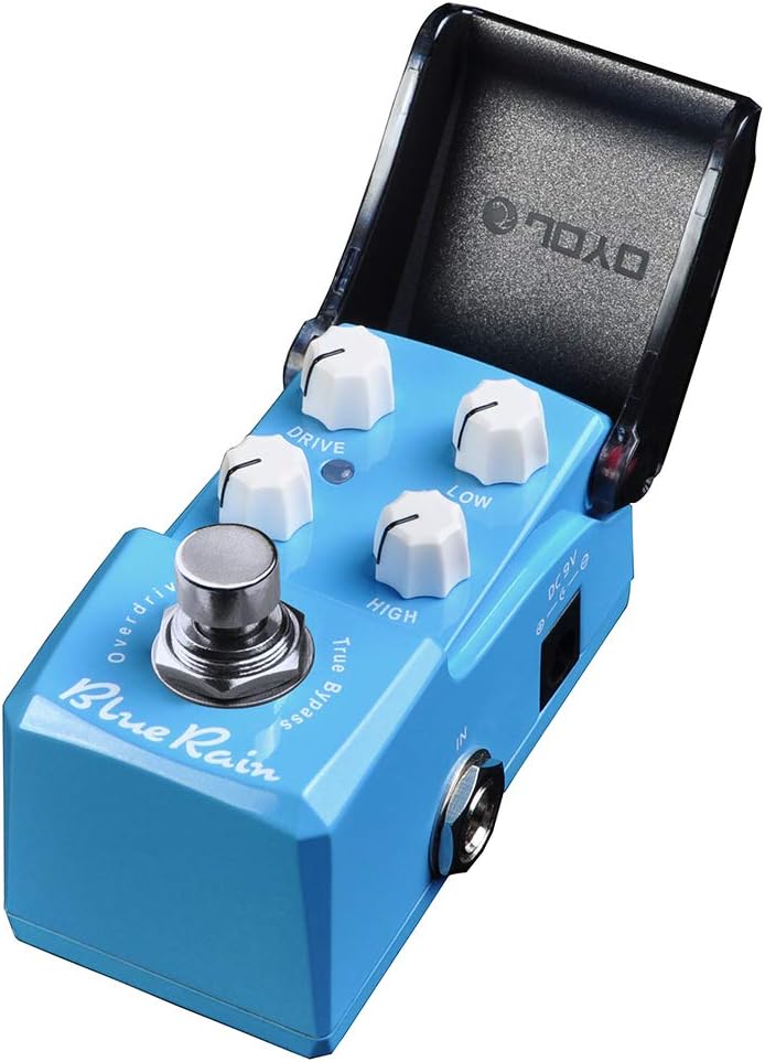 JOYO Blue Rain Overdrive Mini Pedal for Electric Guitar Pedal Effects True Bypass Ironman Series JF-311 Pack of 2