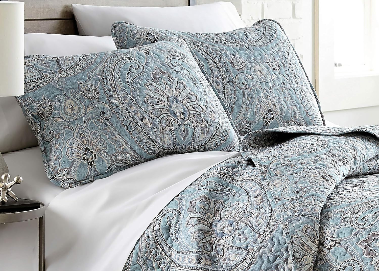 Pure Melody Collection, Premium Quality, Soft, Wrinkle & Fade Resistant, Easy Case, Oversized Quilt Cover Set with 1 Quilt Set and 2 Shams