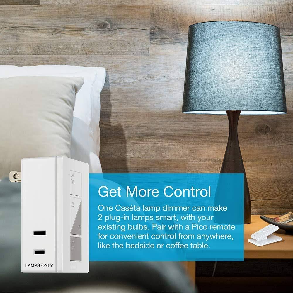 Lutron PD-3PCL-WH - Caseta Wireless Plug-In Dimmer White