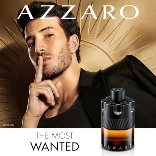 Azzaro The Most Wanted Parfum - Intense Mens Cologne - Spicy & Seductive Fragrance for Date Night - Lasting Wear