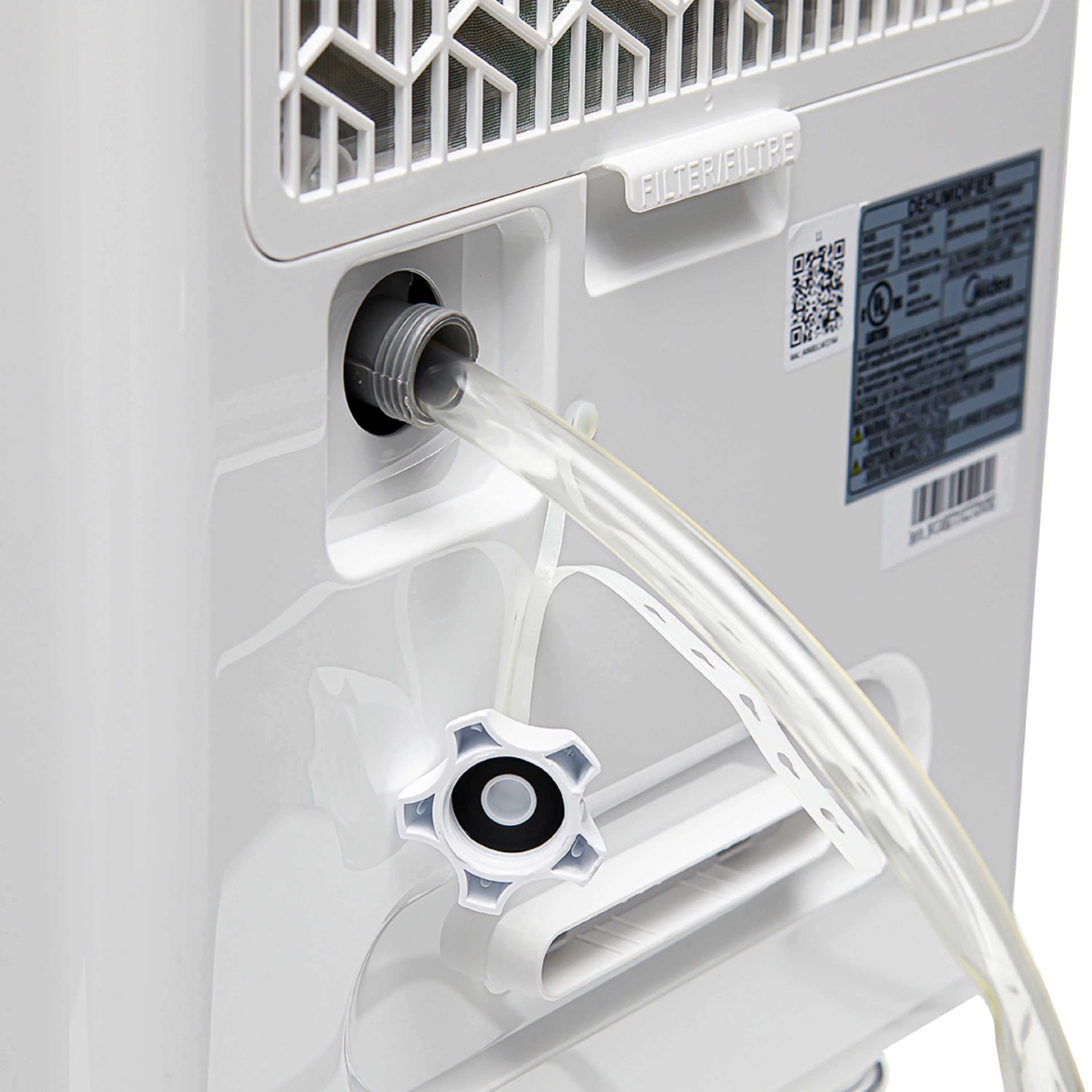 Midea 22-Pint Smart Dehumidifier - Damp Rooms, Energy Star, White, MAD22S1WWT