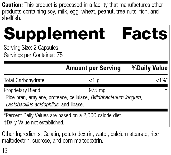 Lact-Enz®, 150 Capsules - Kansas Nuitrition - HNZSDS