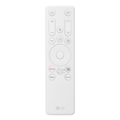 LG 27SR50F-W Smart Monitor 27-Inch FHD (1920x1080) IPS Display, webOS 23, HDR 10, x2 Built-in Speakers, AirPlay 2, Screen Share, Bluetooth, ThinQ App