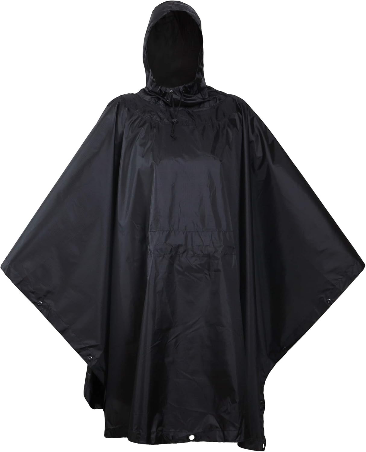 USGI Industries Military Style Poncho Multi Use Rip Stop Camouflage Rain Poncho