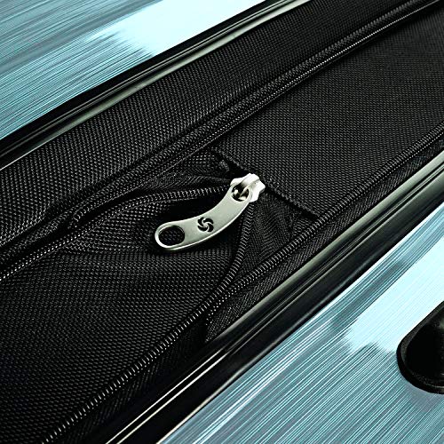 Samsonite Winfield 2 Hardside Expandable Luggage with Spinner Wheels, Brushed Anthracite, Checked-Large 28-Inch