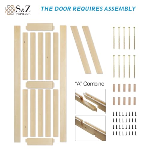 S&Z TOPHAND® 36in x 84in Barn Door