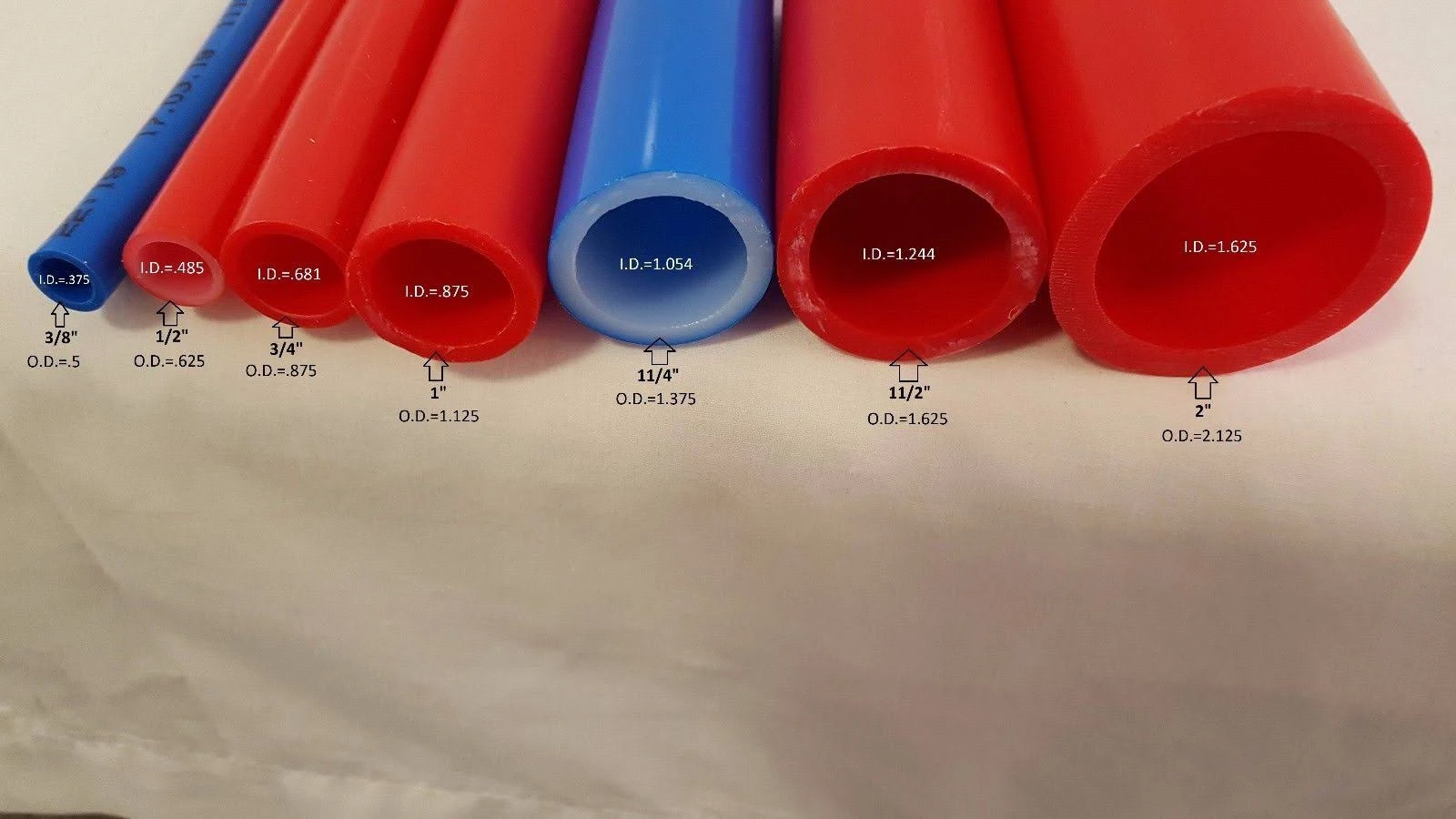 120 Feet of Commercial Grade EZ Lay Triple Wrap Insulated 1 1/4x22 NB PEX Tubing