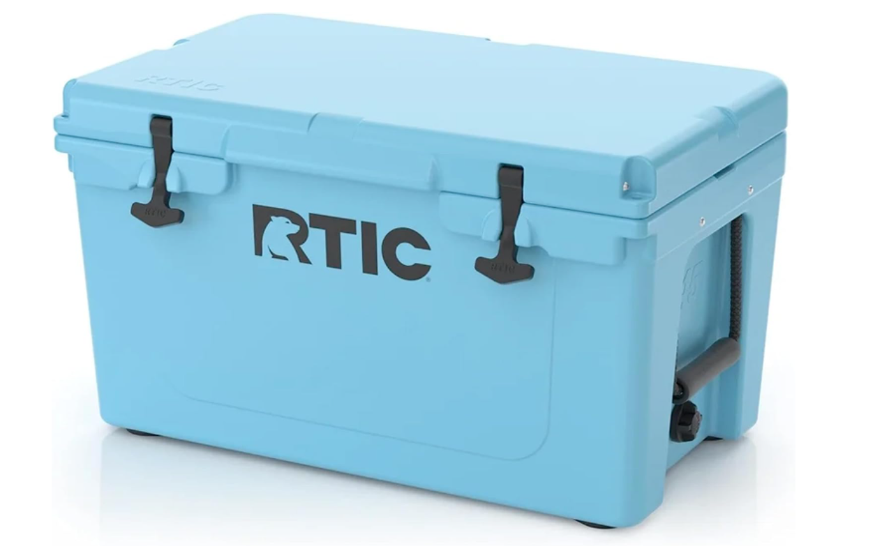 RTIC Hard Cooler Insulated Portable Ice Chest Box for Beach, Drink, Beverage, Camping, Picnic, Fishing, Boat, Barbecue