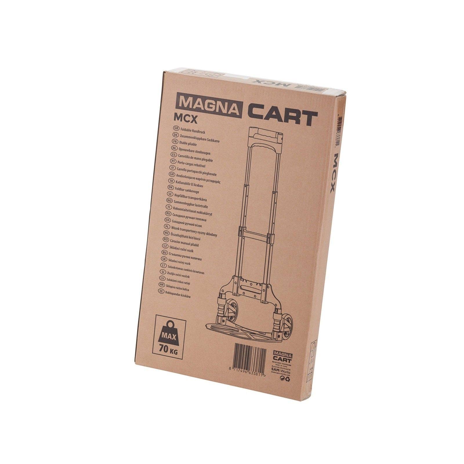 Magna Cart Personal 150 lb Capacity Aluminum Folding Hand Truck