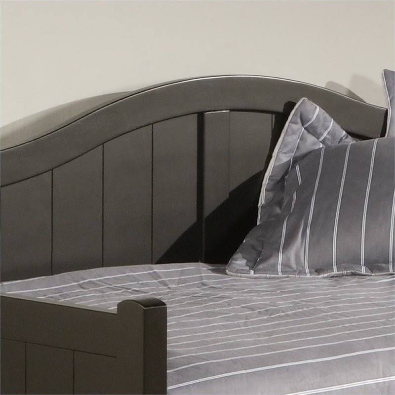 Bowery Hill Twin Cottage Beadboard Daybed in Black - BH-211155