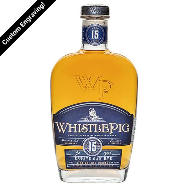 WhistlePig Estate Oak Rye 15 Year 750ml - Nestor Liquor