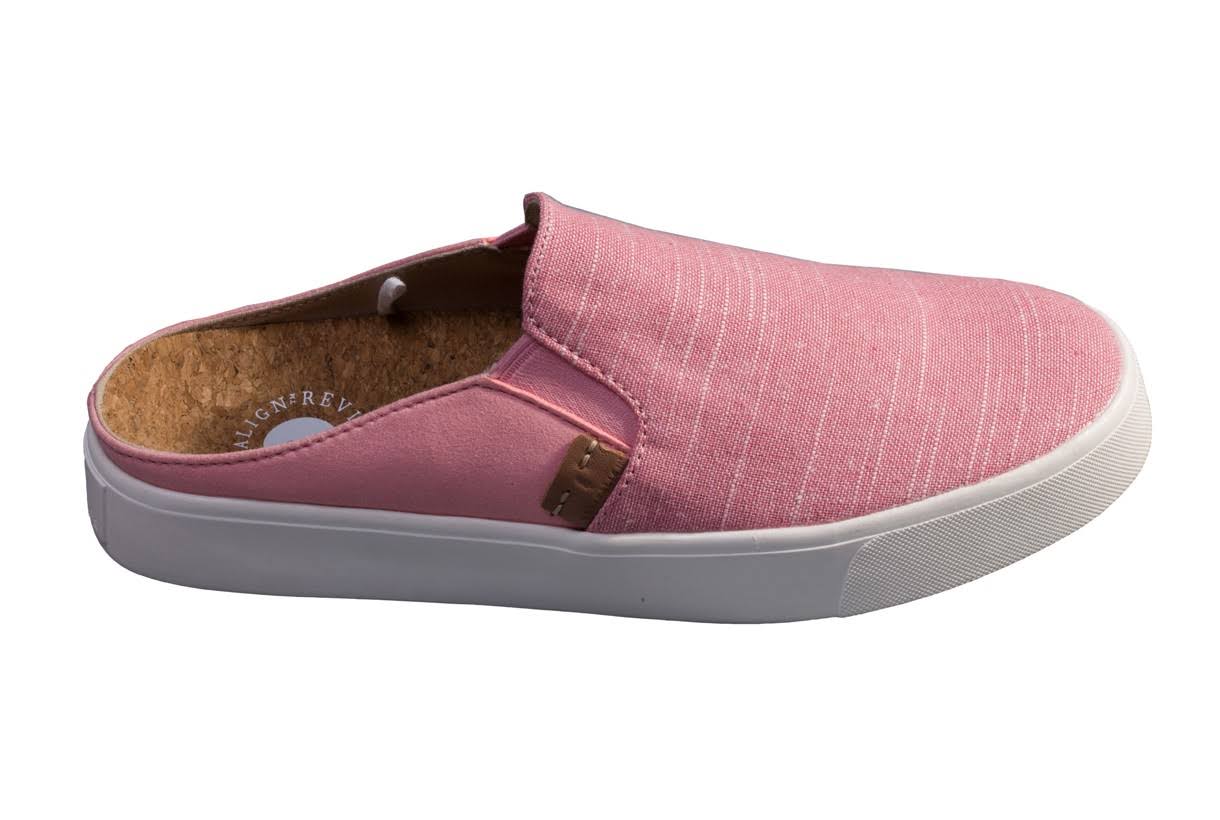 Revitalign Esplanade Canvas Orthotic Slide - Pink