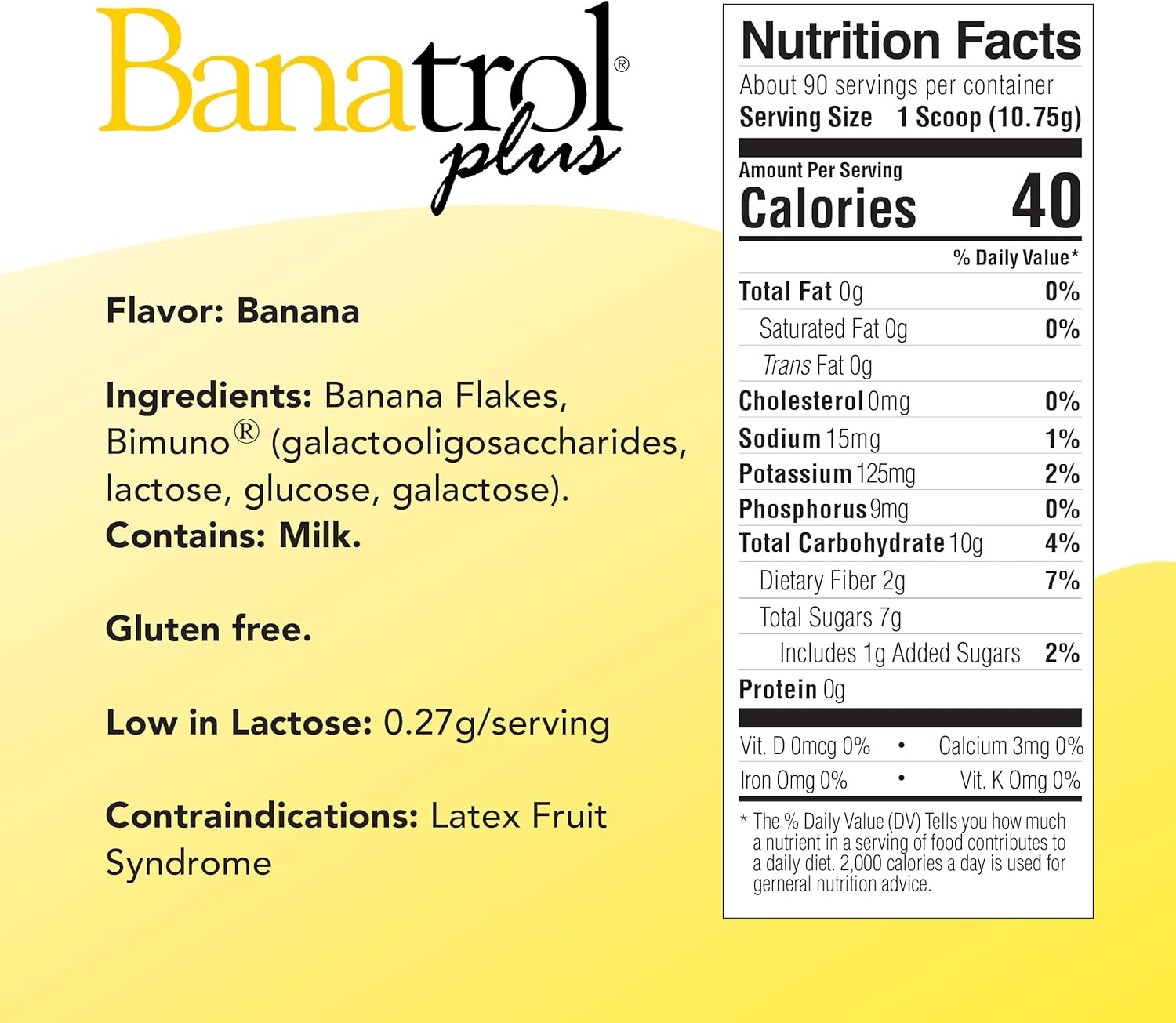 Banatrol® Natural Anti-Diarrheal with Prebiotics, Relief from Chronic Diarrhea, IBS, Recurring Diarrhea, Clinically Supported Medical Food