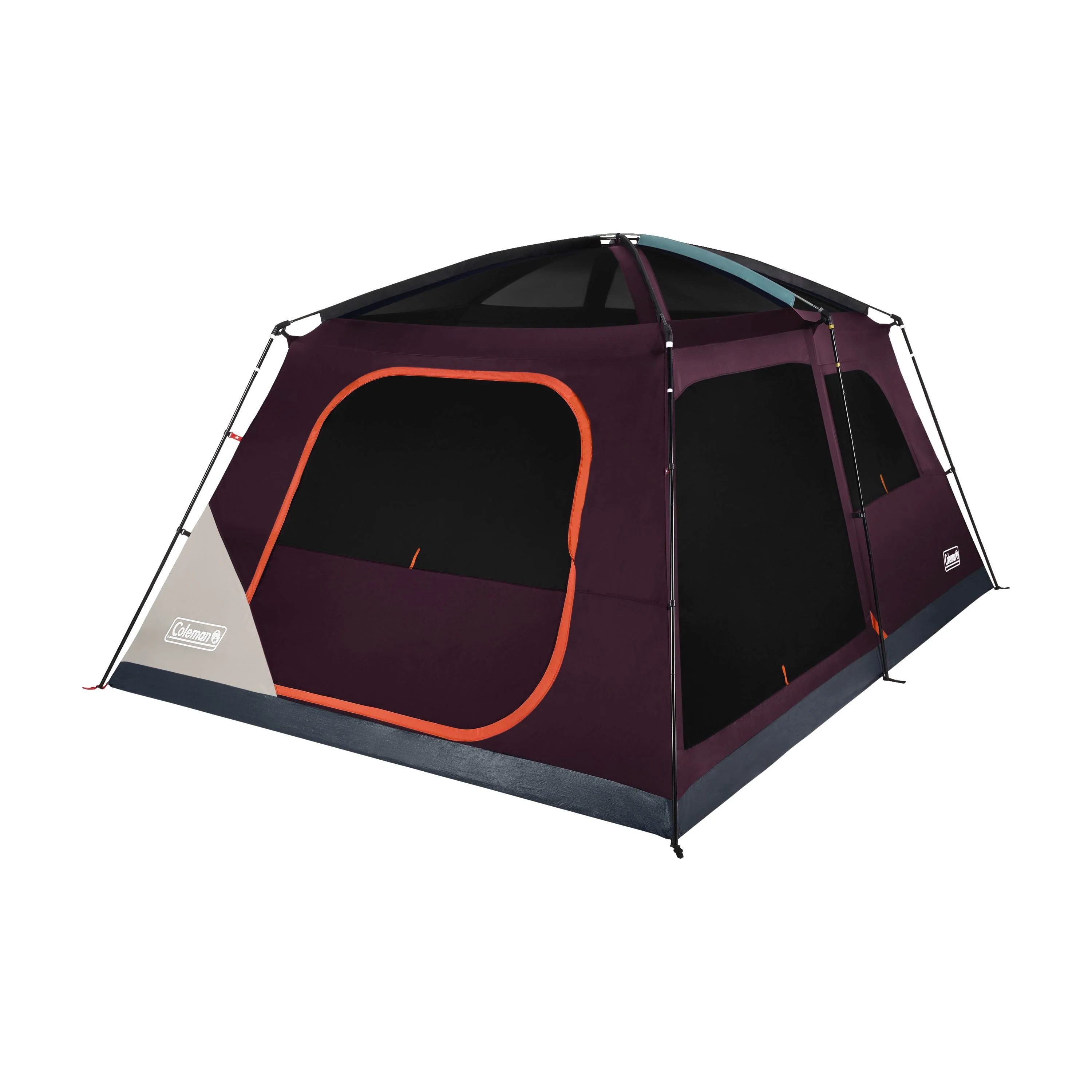 Coleman Skylodge 10-Person Camping Tent, Blackberry
