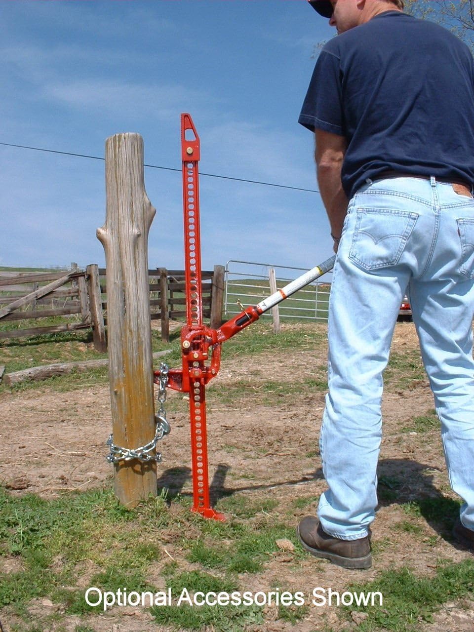 Hi-Lift Jack HL485 48 Hi-Lift Red All Cast Jack