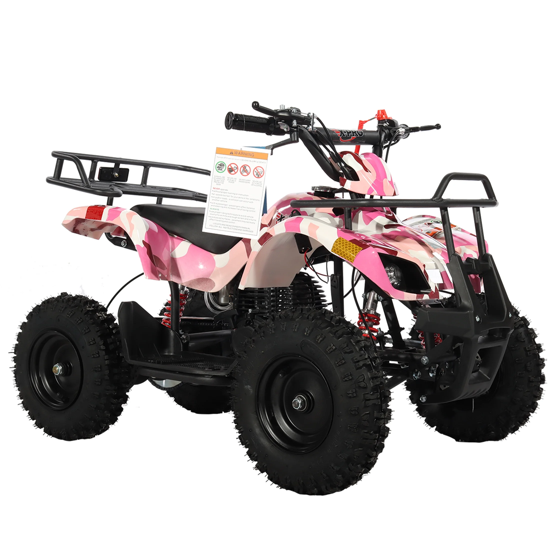 X-Pro Brand New Eagle 40cc Gas Mini ATV for Kids with Pull Start 4 Stroke Disc Brake 6" Tires