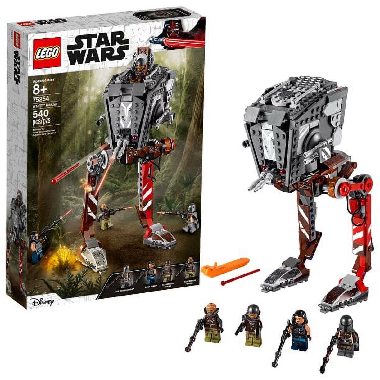 LEGO Star Wars AT-ST Raider 75254 Building Set (540 Pieces) - Curated Treasures Market