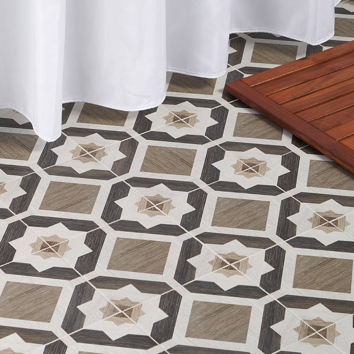 Ivy Hill Tile Castaic Starwood Oak 8 in. x 8 in. Matte Porcelain Floor and Wall Tile (12.91 Sq. ft./Case)