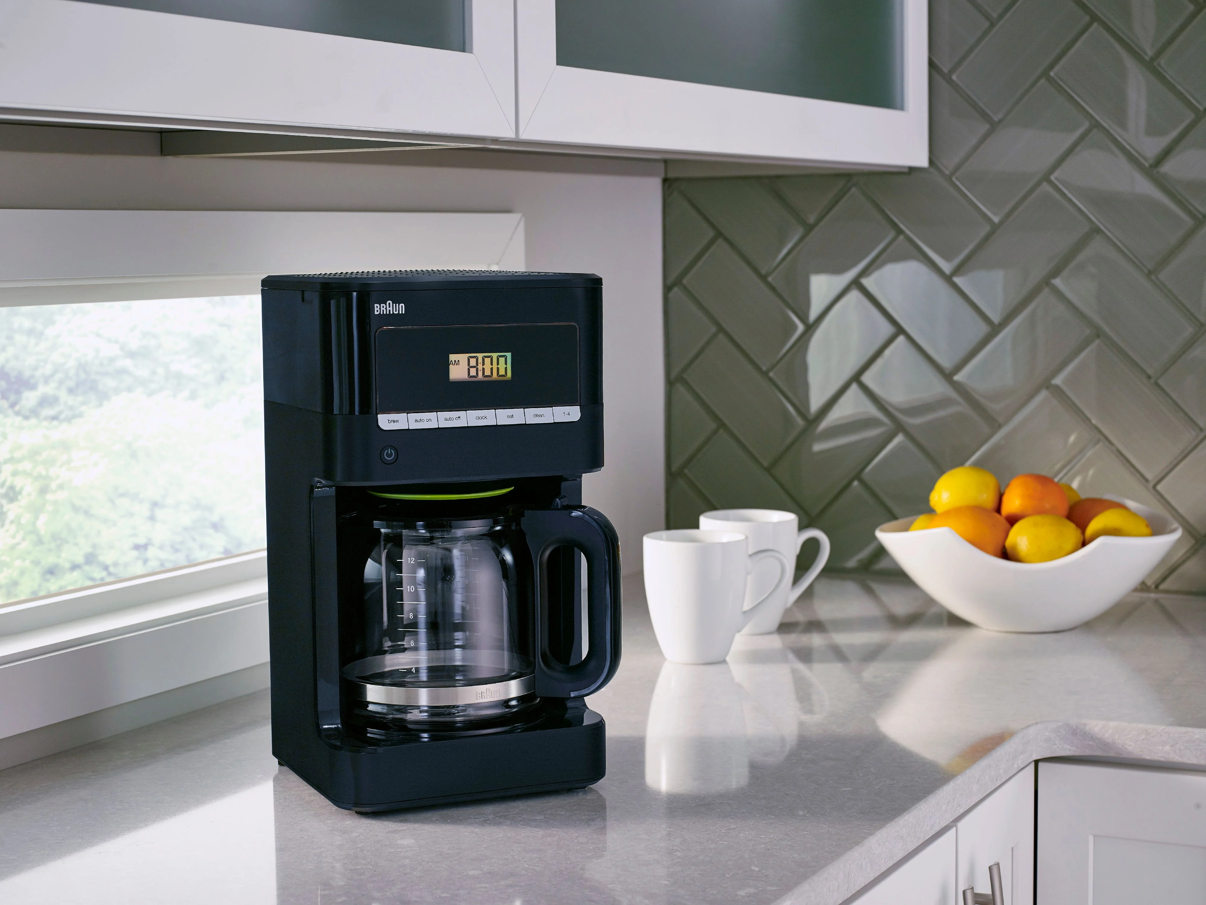 Braun Black 12 Cup Drip Coffee Maker