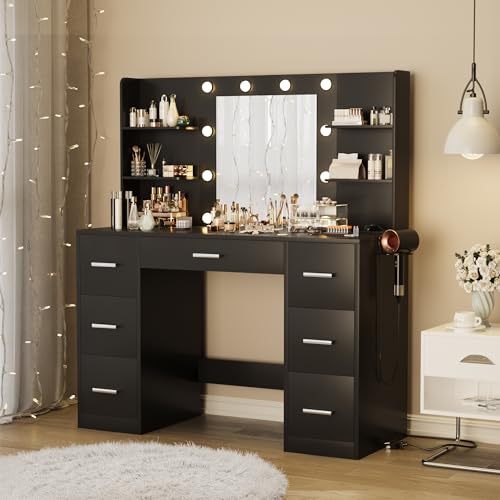 Furmax Vanity Desk with Mirror