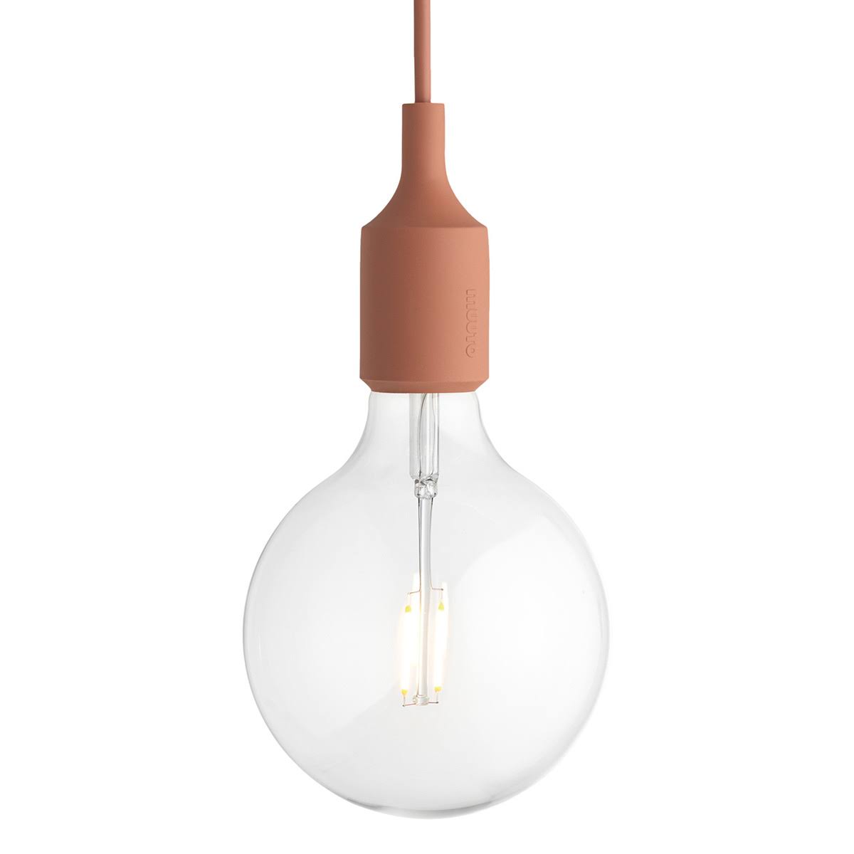 Muuto E27 LED Pendant, Terracotta 13351 - Avayadevconnect