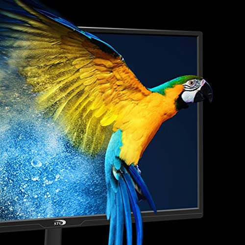 STGAubron Gaming PC Bundle with 24Inch FHD LED Monitor-Intel core I7 up to 3.9G, RX 580 8G, 16G, 512G SSD, RGB Mouse Pad, RGB Sound Bar