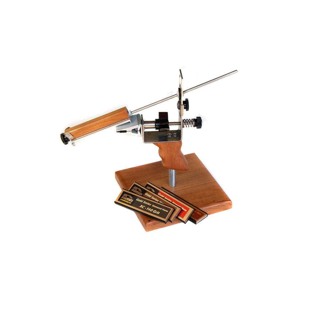 KME Sharpeners kme Precision Knife Sharpener System with 4