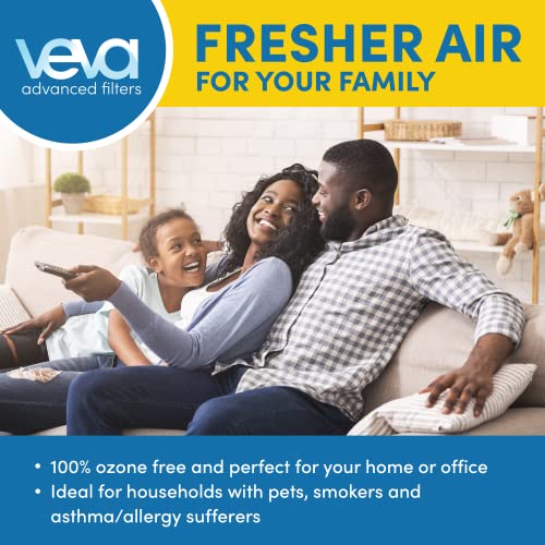 VEVA Air Purifier Large Room - Premium Air Purifiers for Allergies, Smoke, Dust, Pet Dander & Odor
