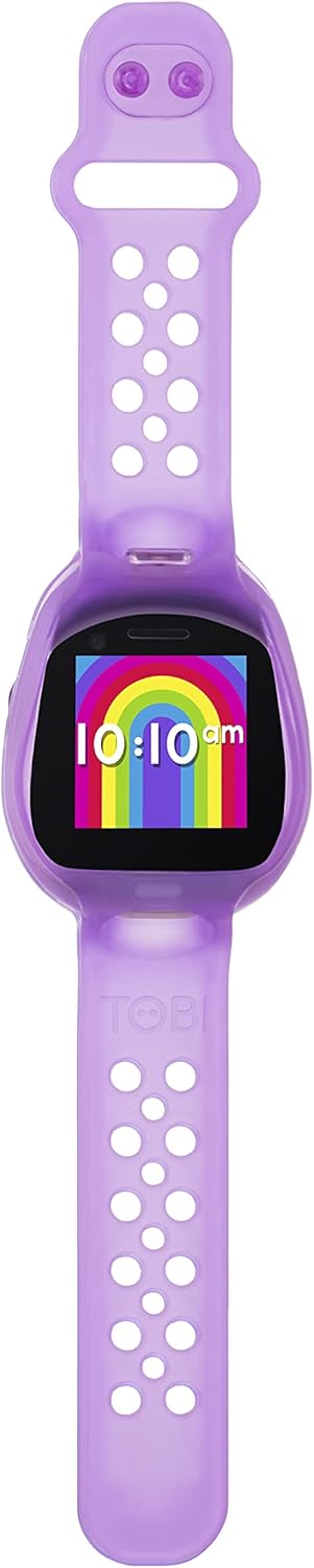 Little Tikes Tobi 2 Robot Purple Smartwatch- 2 Cameras, Interactive Robot, Games, Videos, Selfies, Pedometer & More, Touchscreen