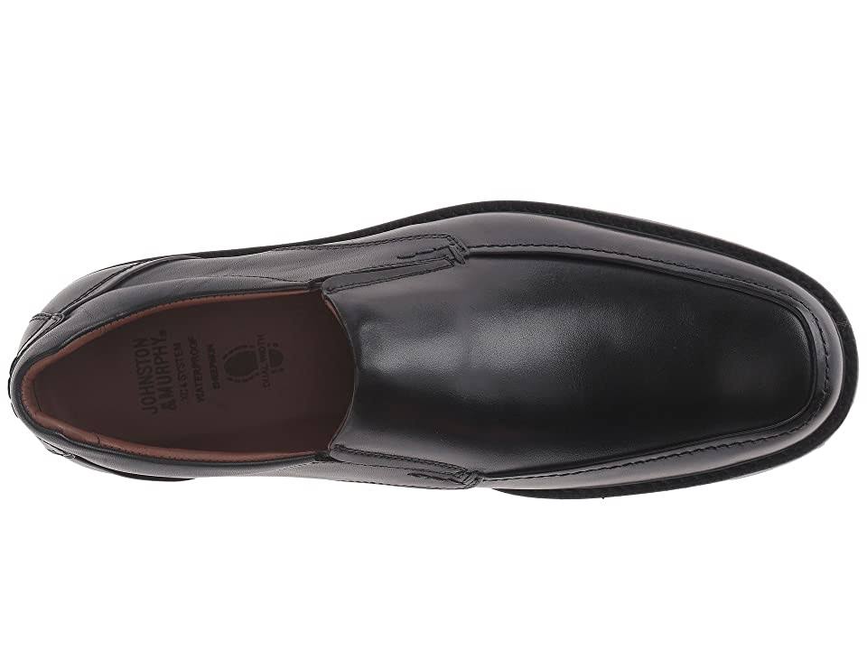 Johnston u0026 Murphy Men&s Stanton Moc Venetian, Black Waterproof Calfskin Size: 12 M