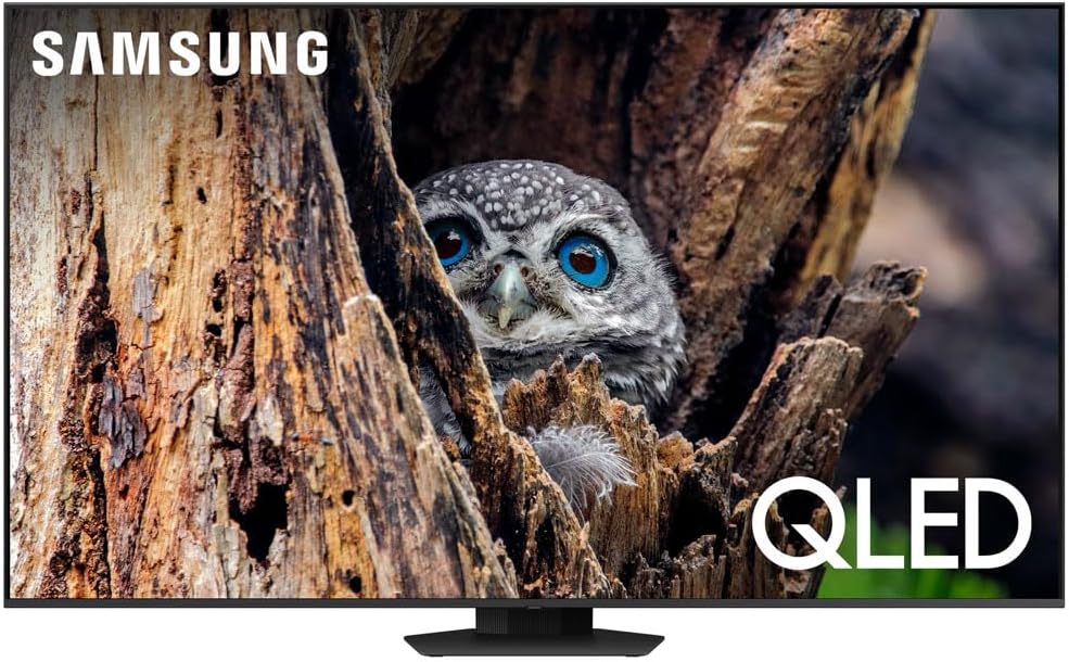 Samsung QN55Q80DAFXZA 55 Inch QLED 4K Smart TV 2024 (Renewed) Bundle with 2 YR CPS Enhanced Protection Pack
