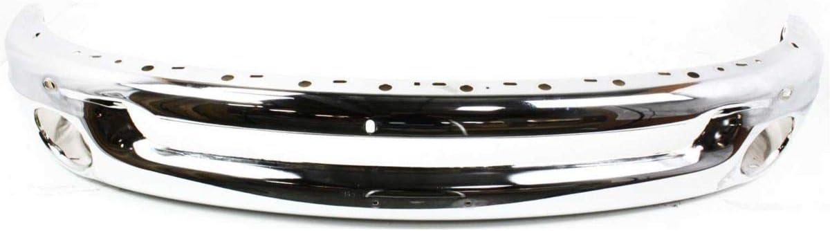 MBI AUTO - Chrome Steel, Front Bumper Face Bar for 2002-2008 Dodge RAM 1500 & 2003-2009 Dodge RAM 2500 3500 Pickup, CH1002383