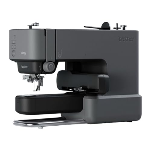 Brother Skitch Embroidery Machine - Precision Single-Needle Stitching with Speed Control Bundle with 24 Assorted Colors Thread