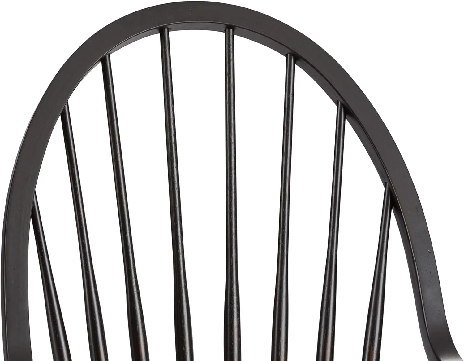 Windsor Back Arm Chair, W25 X D25 X H41, Black