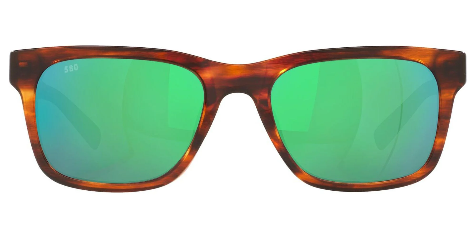 Costa Del Mar Tybee Polarized Blue Mirror 580G Square Sunglasses TYB 282 OBMGLP
