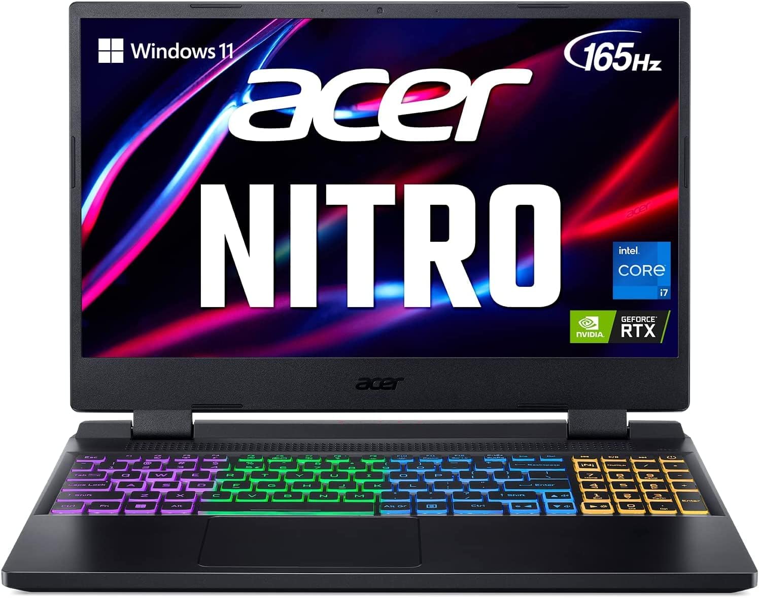 Acer Nitro 5 An515-58 An515-58-78bt 15.6 Gaming Notebook - Full Hd - 1920 X 1080 - Intel Core I7 12th Gen I7-12650h Deca-core [10 Core] 2.30 Ghz