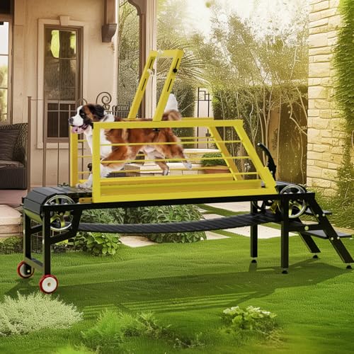 Dog Treadmill for Large Dogs,91" Treadmill for Dogs with Brake