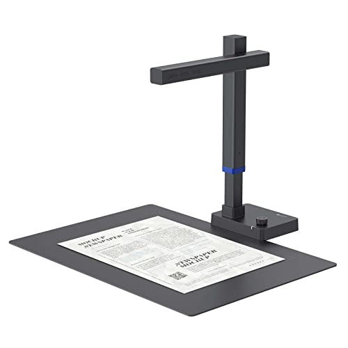 CZUR Shine Ultra Smart Portable Document Scanner, USB Book Scanner with OCR Auto-Flatten & Deskew, Document Camera for Desktop/Laptop