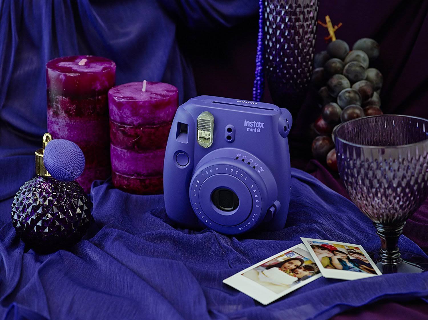 Fujifilm Instax Mini 8 Instant Camera without Film - Purple