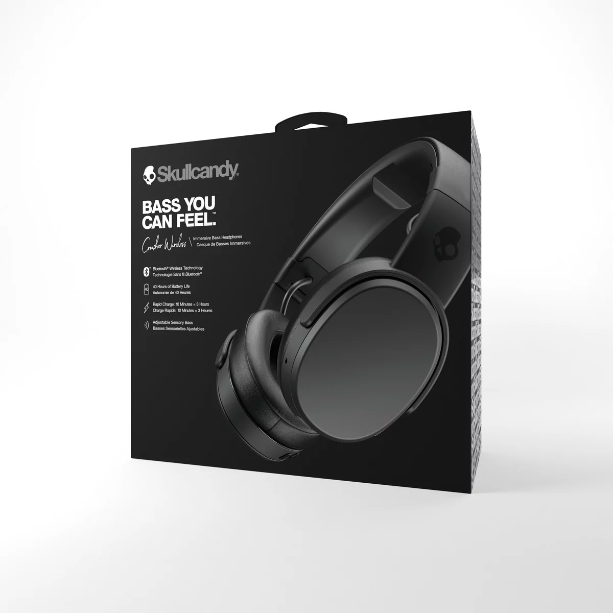Skullcandy Crusher Wireless over-Ear Headphones, Black