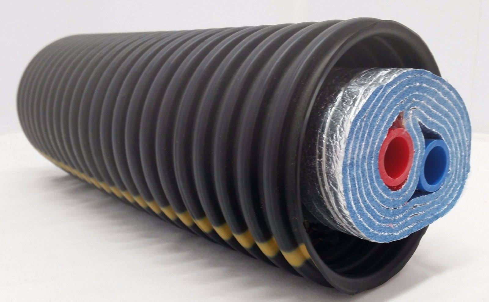 100 ft of Commercial Grade EZ Lay Five Wrap Insulated 3/4x22 NB PEX Tubing