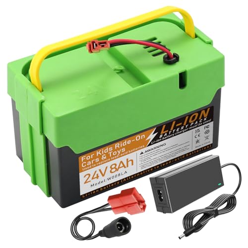 24V 7Ah Lead Acid Rechargeable Battery, Replacement Battery Compatible with Best Ride on Cars Thunder UTV Kids Ride-On Car