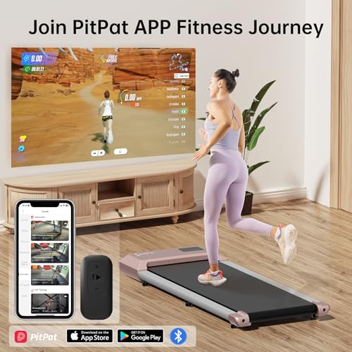 Superun Walking Pad, Under Desk Walking Pad Treadmills for Home & Office, 2 in 1 Walking Treadmill