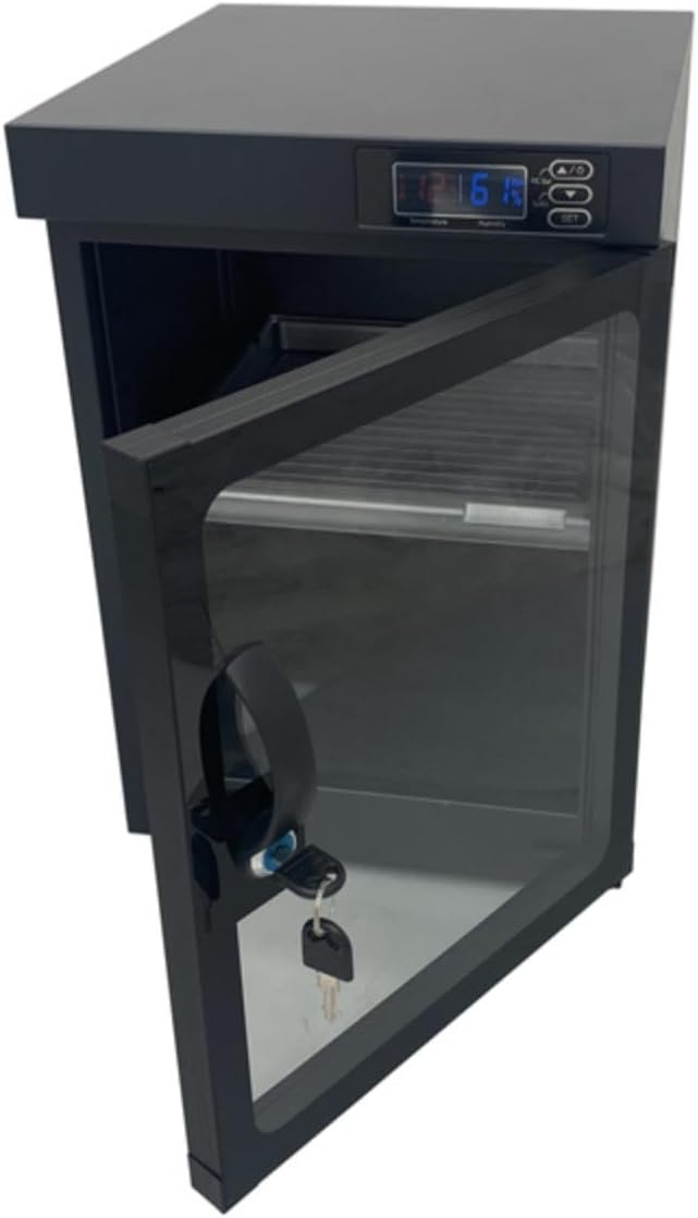 Electronic Dry Cabinet 30L, 2 Layers Camera Digital Dehumidifying Dry Box for Camera Lens and Electronic Equipment Storage - Smart Home Appliances