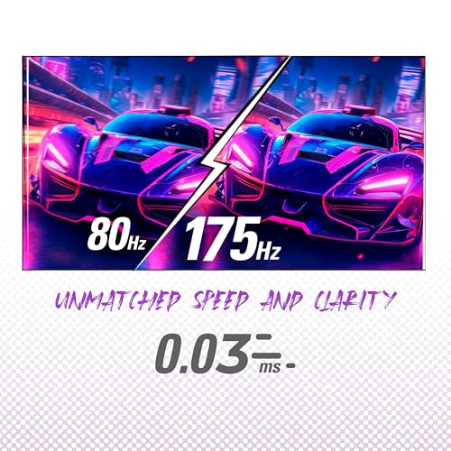 AOC C27G2Z 27" Curved Frameless Ultra-Fast Gaming Monitor, FHD 1080p, 0.5ms 240Hz, FreeSync, 2x HDMI 2.0, 1x Display Port, Height Adjustable