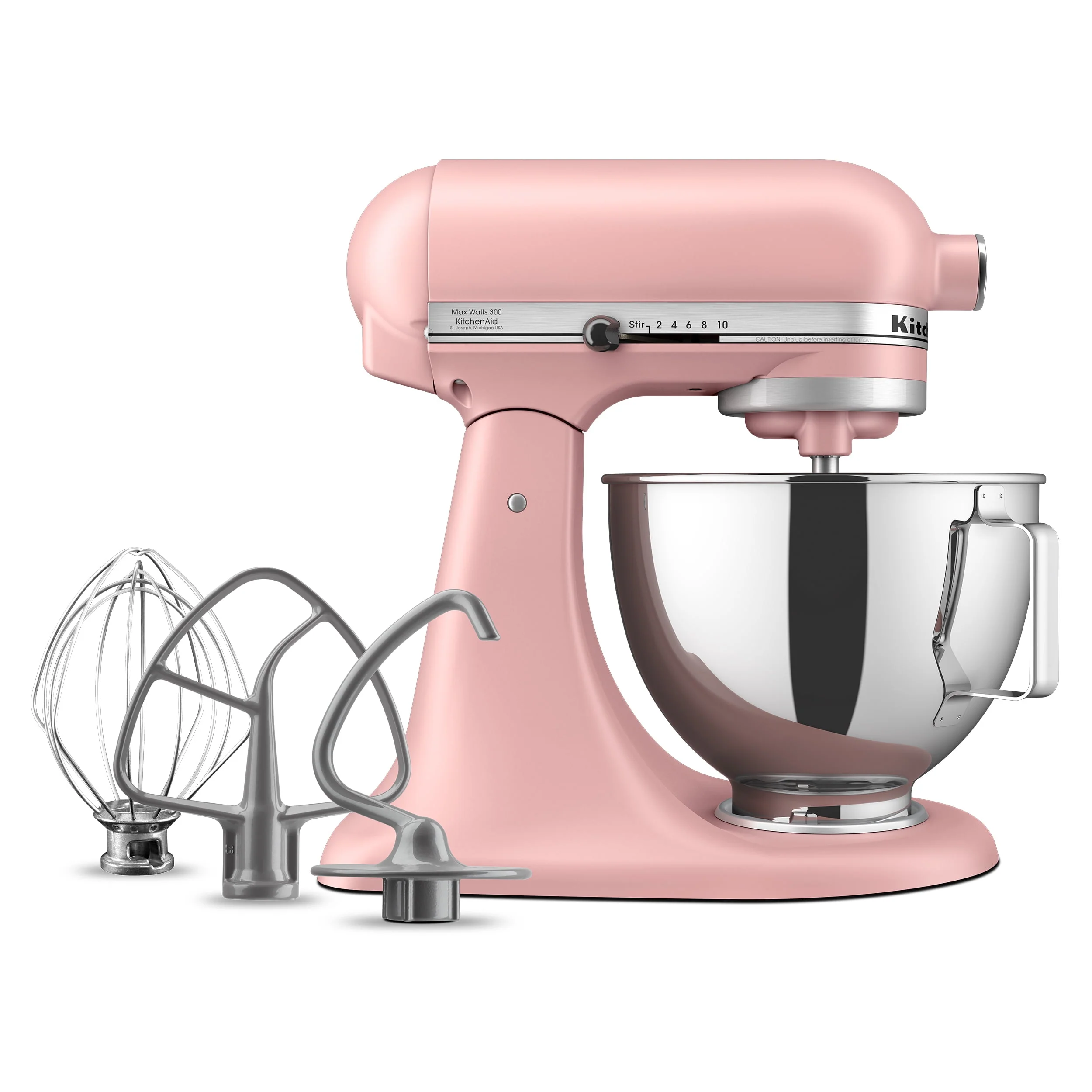 KitchenAid® Deluxe 4.5 Quart Tilt-Head Stand Mixer, Silver, KSM97