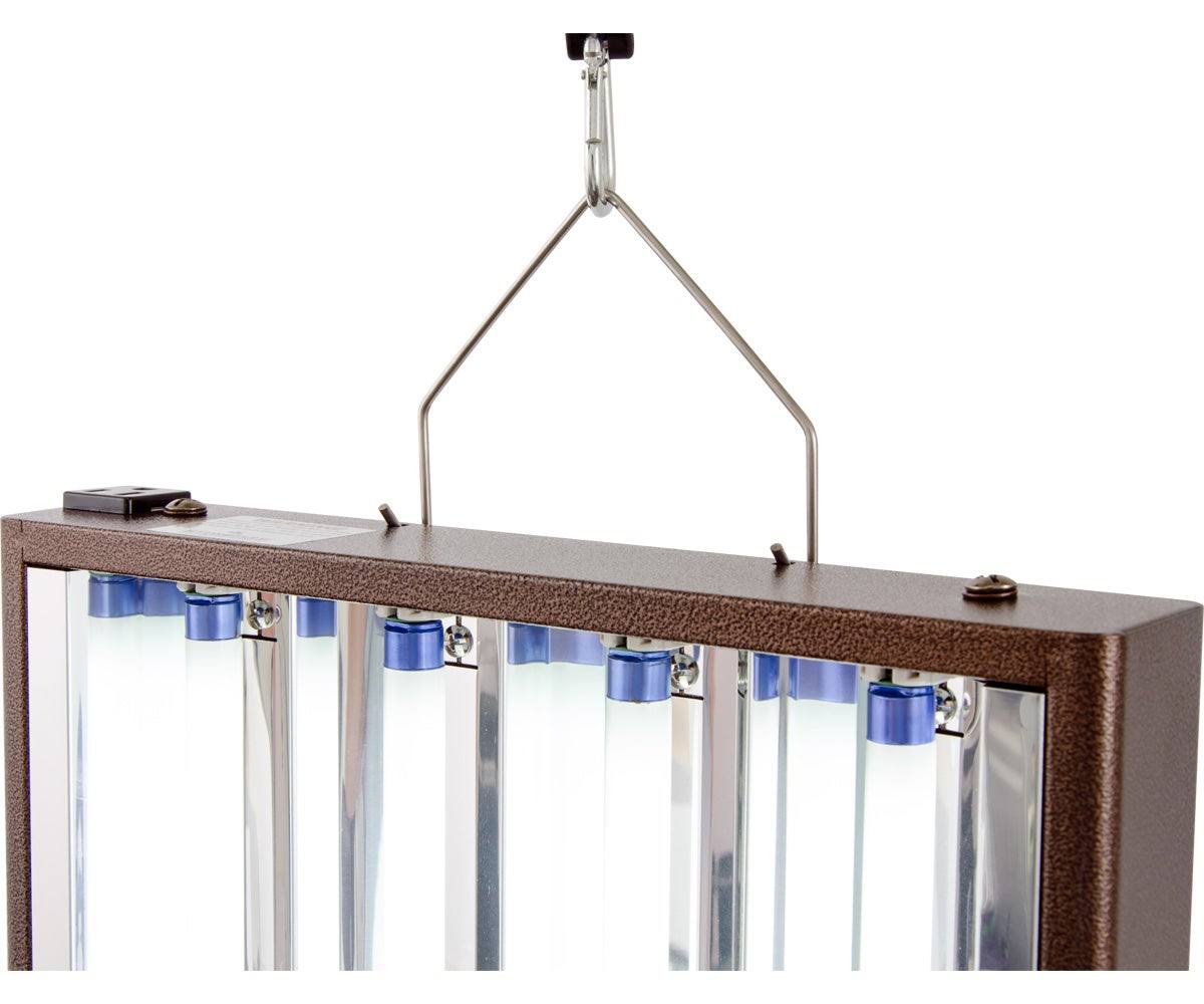 Hydrofarm FLP44 T5 Designer 4ft 4 Tube Fixture with Bulbs